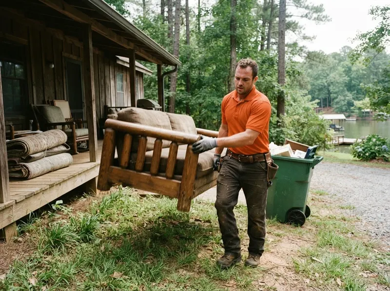 Seasonal Lake Cabin Clearouts in George, GA